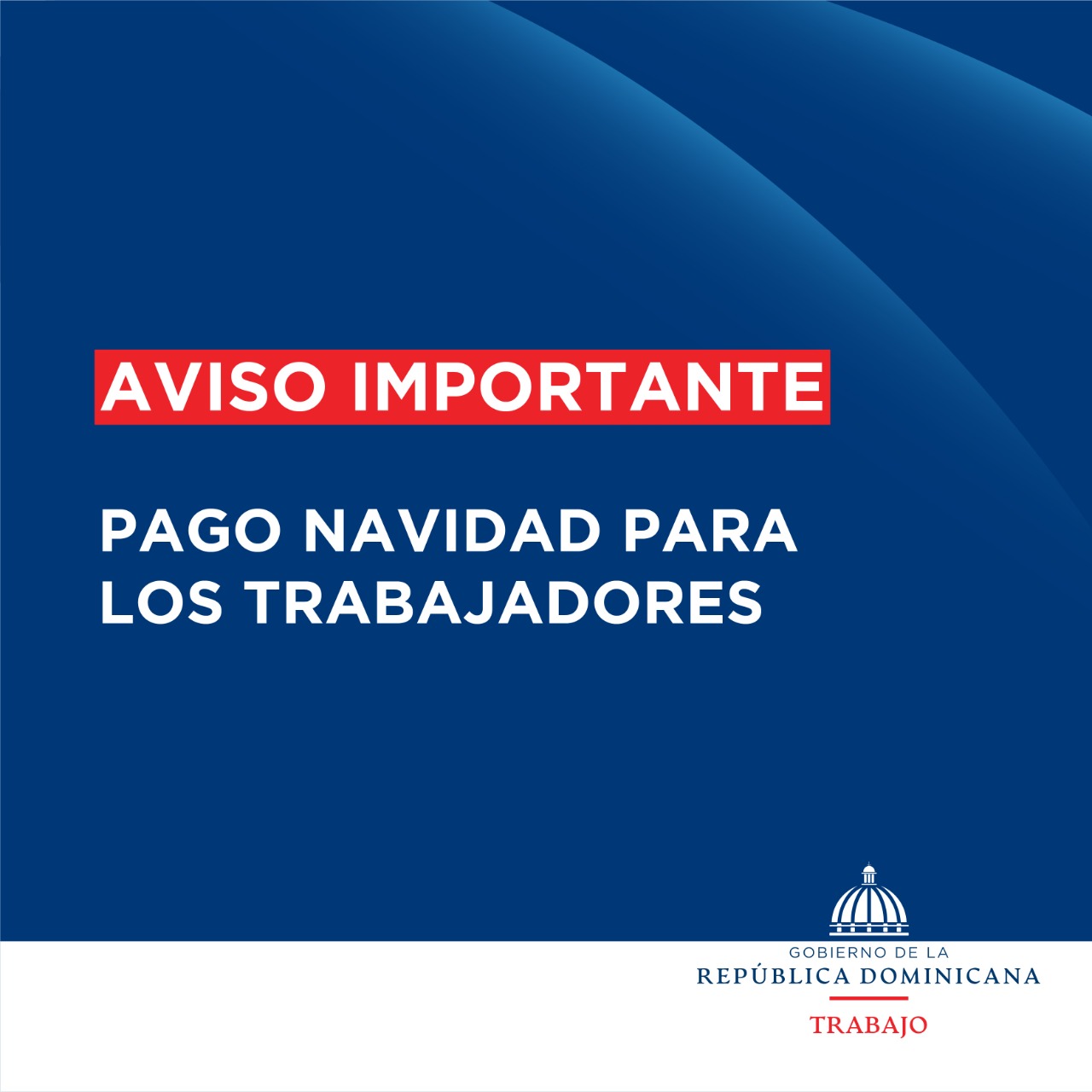Ministerio de Trabajo llama a empleadores y trabajadores a actualizar sus datos bancarios en SIRLA para pago de fondo especial “Navidad para los Trabajadores”